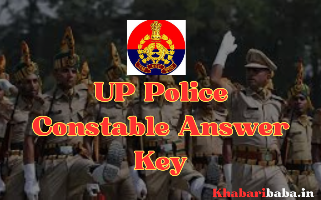 UP Police Constable Answer Key