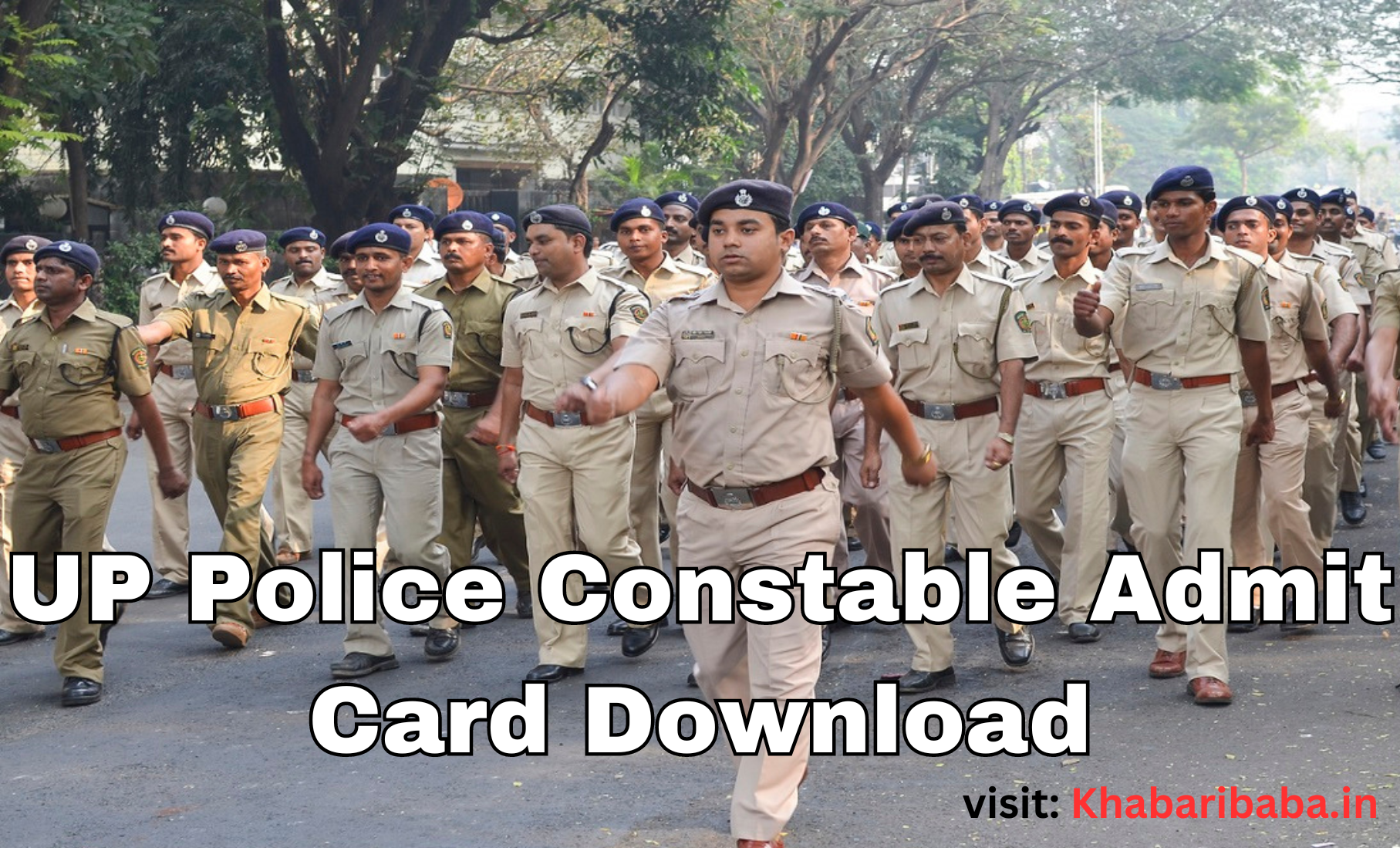 UP Police Constable Admit Card Download