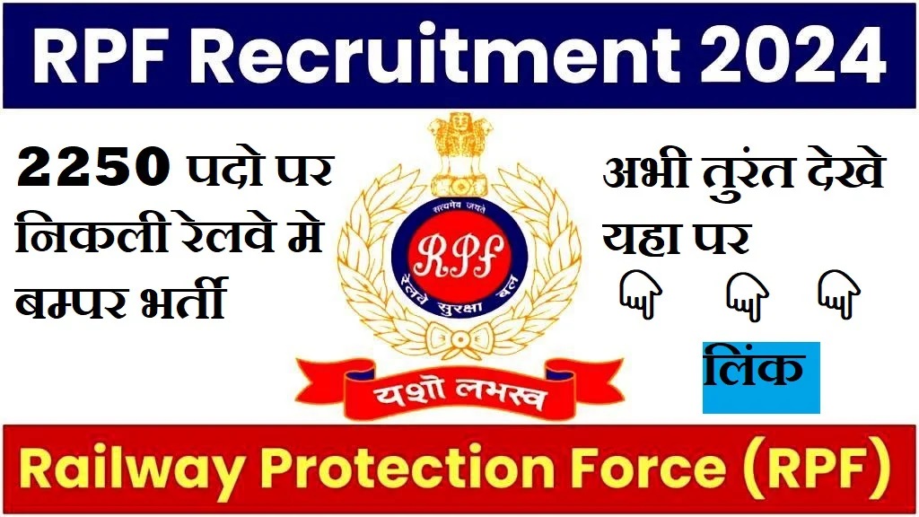 RPF Recruitment Notification 2024