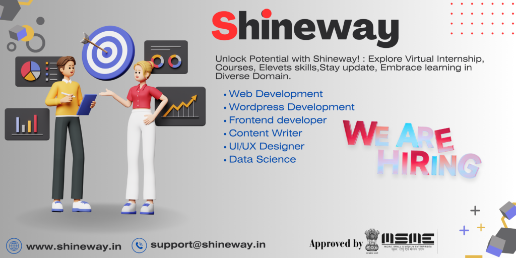 Shineway Virtual Internship